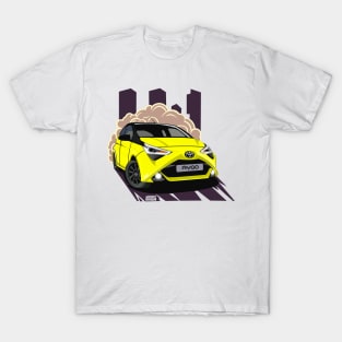 Yellow fizz Aygo x-cite T-Shirt